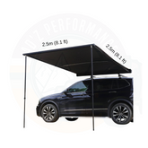 ARB-Touring Side Awning Tent Black with Light 2.5m x 2.5m 4WD 4X4 Offroad Jeep Awning Tent Travel Outdoor Camping Tent Lahore Pakistan