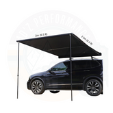 ARB-Touring Side Awning Tent Black with Light 2m x 2.5m 4WD 4X4 Offroad Jeep Awning Tent Travel Outdoor Camping Tent Lahore Pakistan