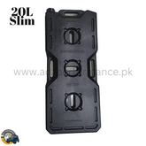 Jerry Can Long Haul Plastic Slim 20L Red Fuel Container Spare 4X4 4WD