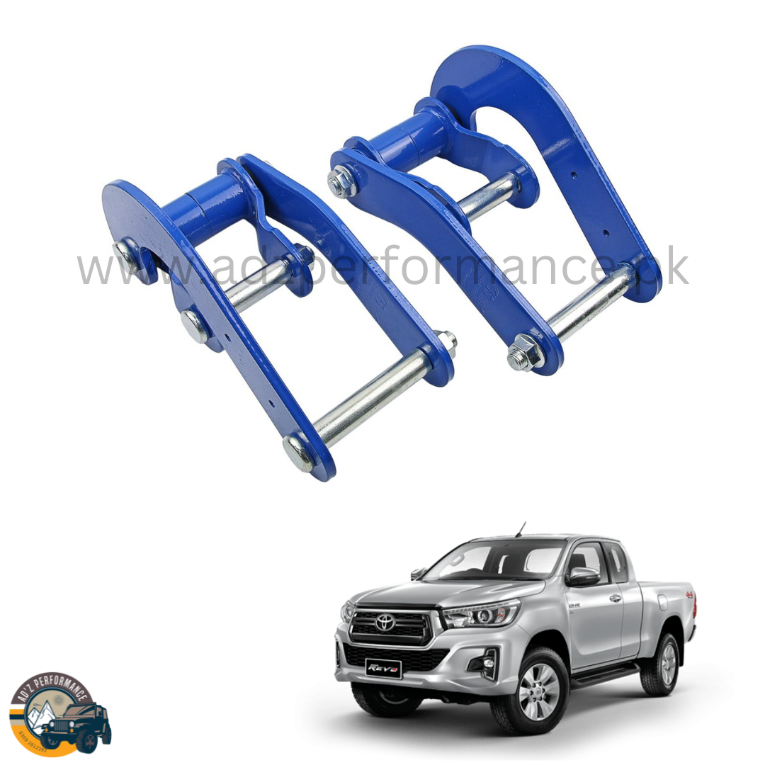 Rear Comfort Shackle Set For Toyota Hilux Revo 2015-2025
