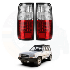 Back Lights Red Crystal Tail Lights Toyota Land Cruiser 80 Series LC80 FJ80 J80