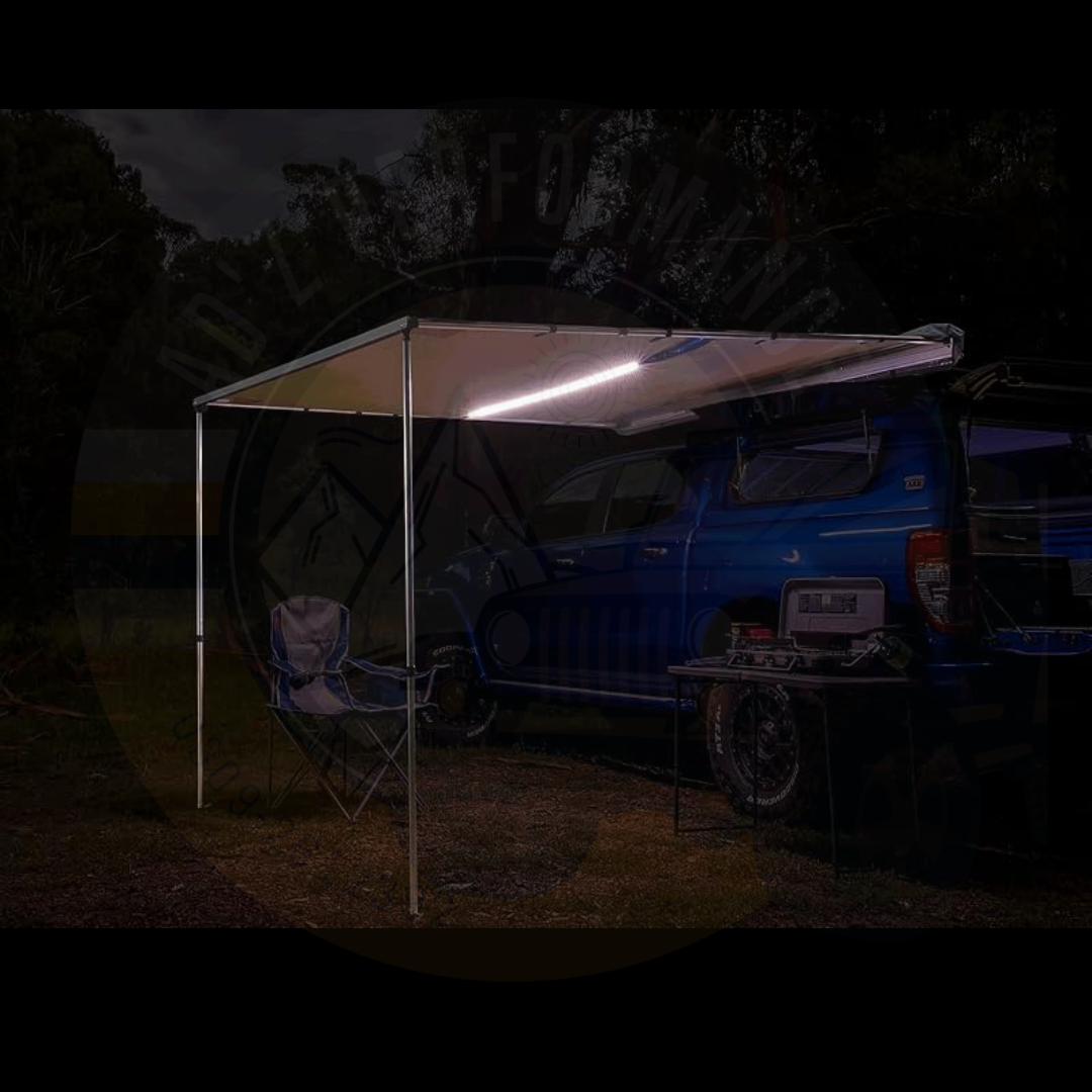 ARB-Touring Side Awning Tent Black with Light 2.5m x 2.5m 4WD 4X4 Offroad Jeep Awning Tent Travel Outdoor Camping Tent Lahore Pakistan