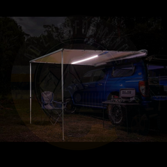 ARB-Touring Side Awning Tent Black with Light 2.5m x 2.5m 4WD 4X4 Offroad Jeep Awning Tent Travel Outdoor Camping Tent Lahore Pakistan