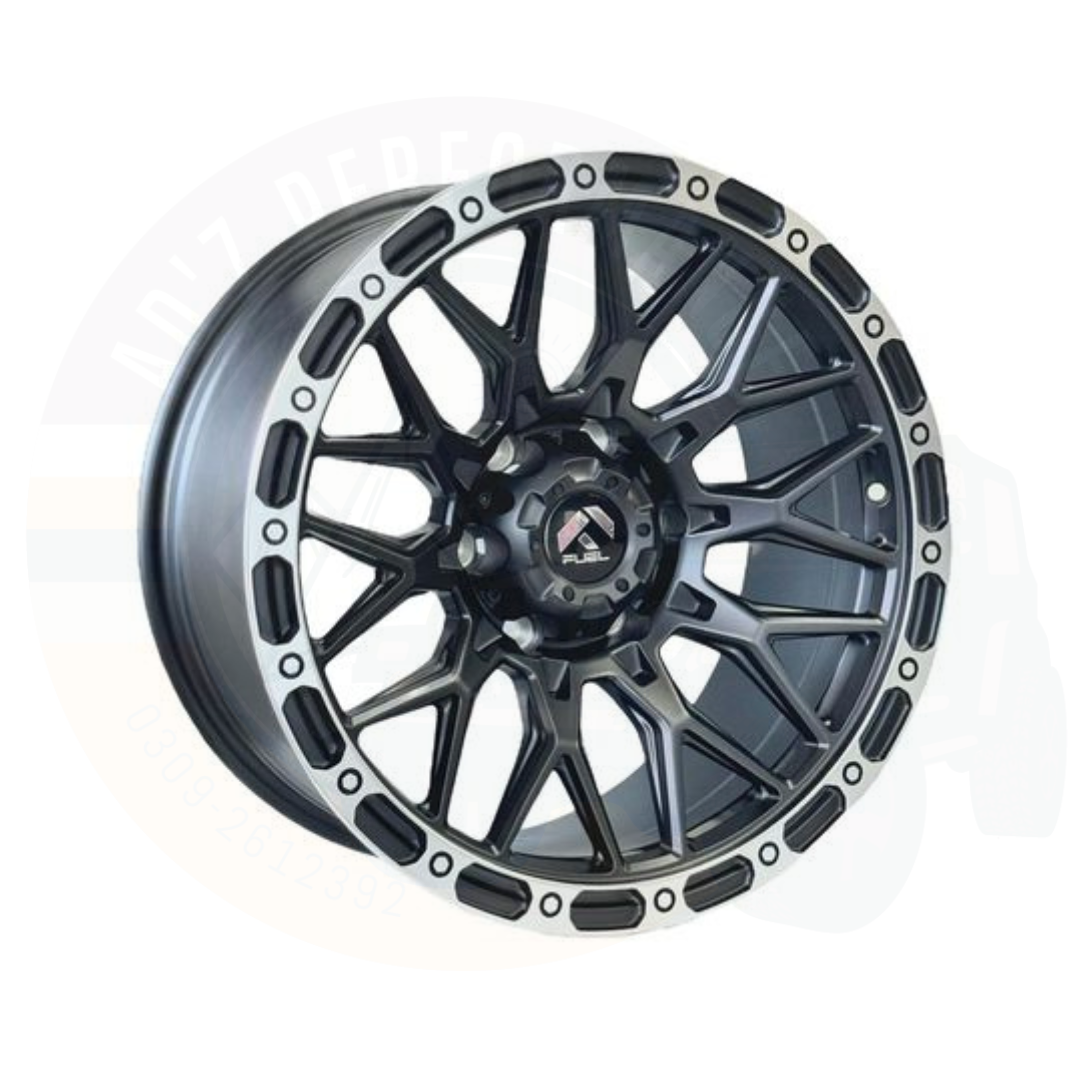 Alloy Wheels Alloy Rims 6nut 18inch PCD 6x139.7 Hilux Revo Vigo Fortuner Pakistan