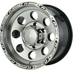 Alloy Wheels GT Rims 5nut 16inch PCD 5x139.7 4x4 Jeep GT Wheels Rims