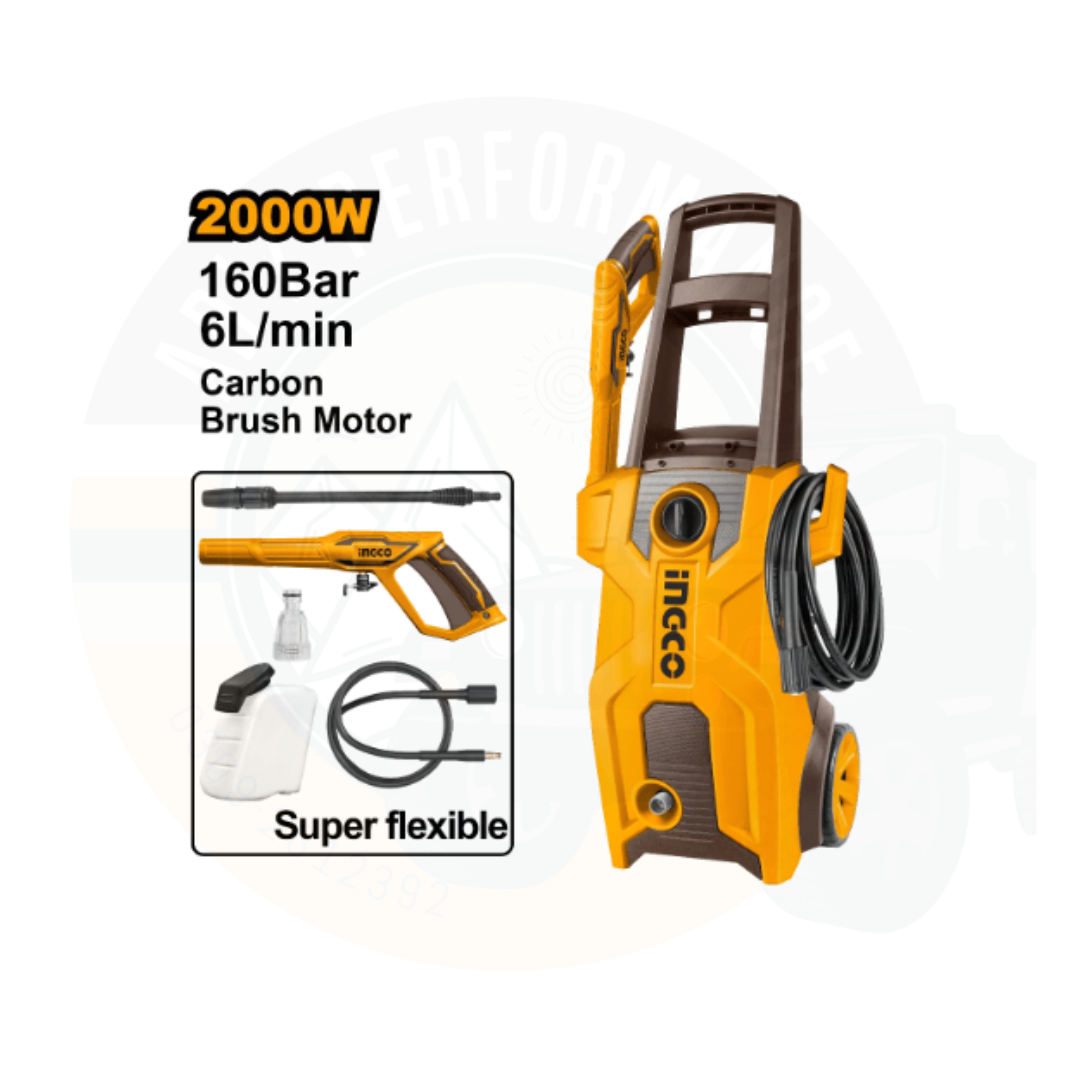 INGCO High Pressure Car Washer HPWR20018 Car Jeep Sollar High Pressure Washer Pakistan