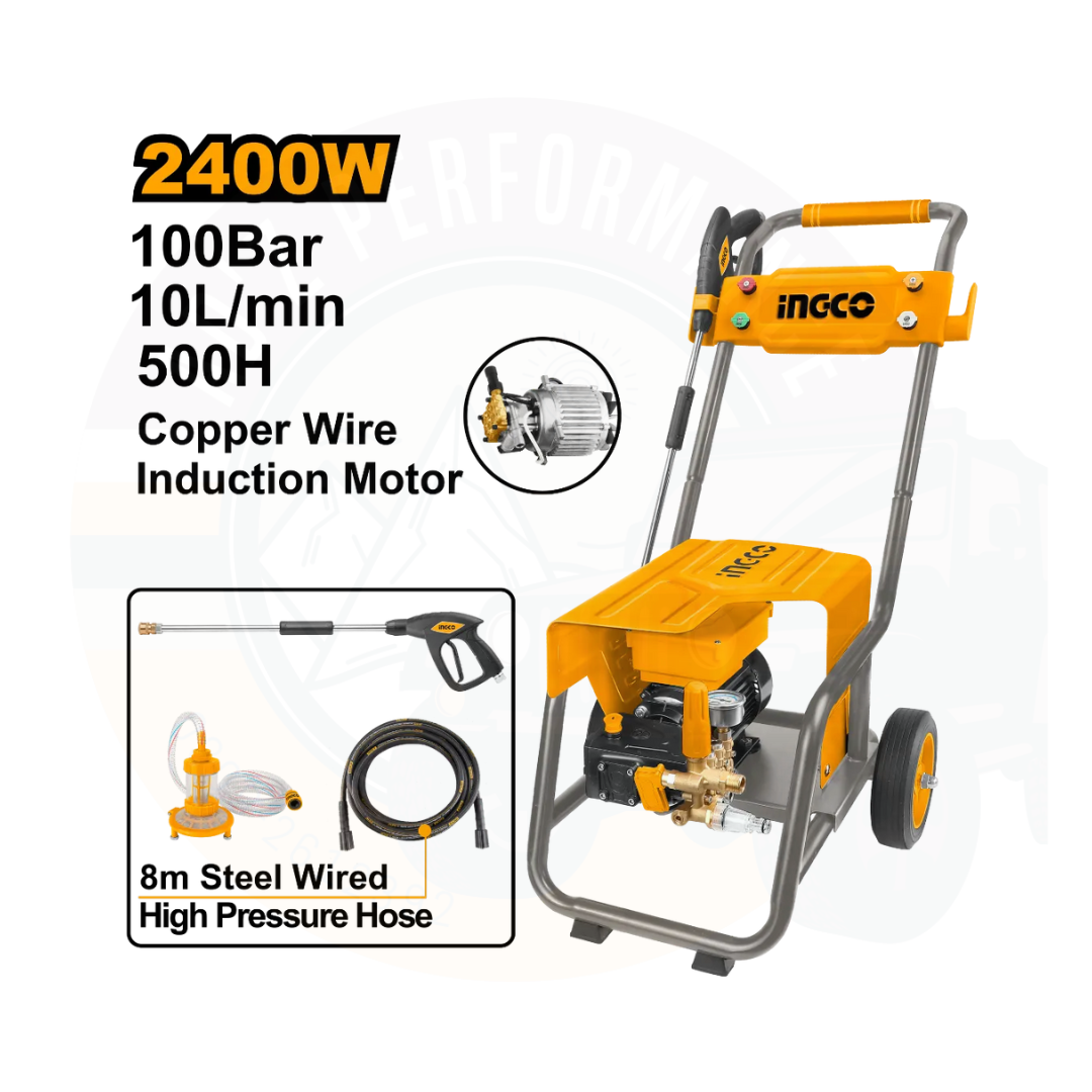 INGCO High Pressure Car Washer HPWR30018 Car Jeep Sollar High Pressure Washer Pakistan
