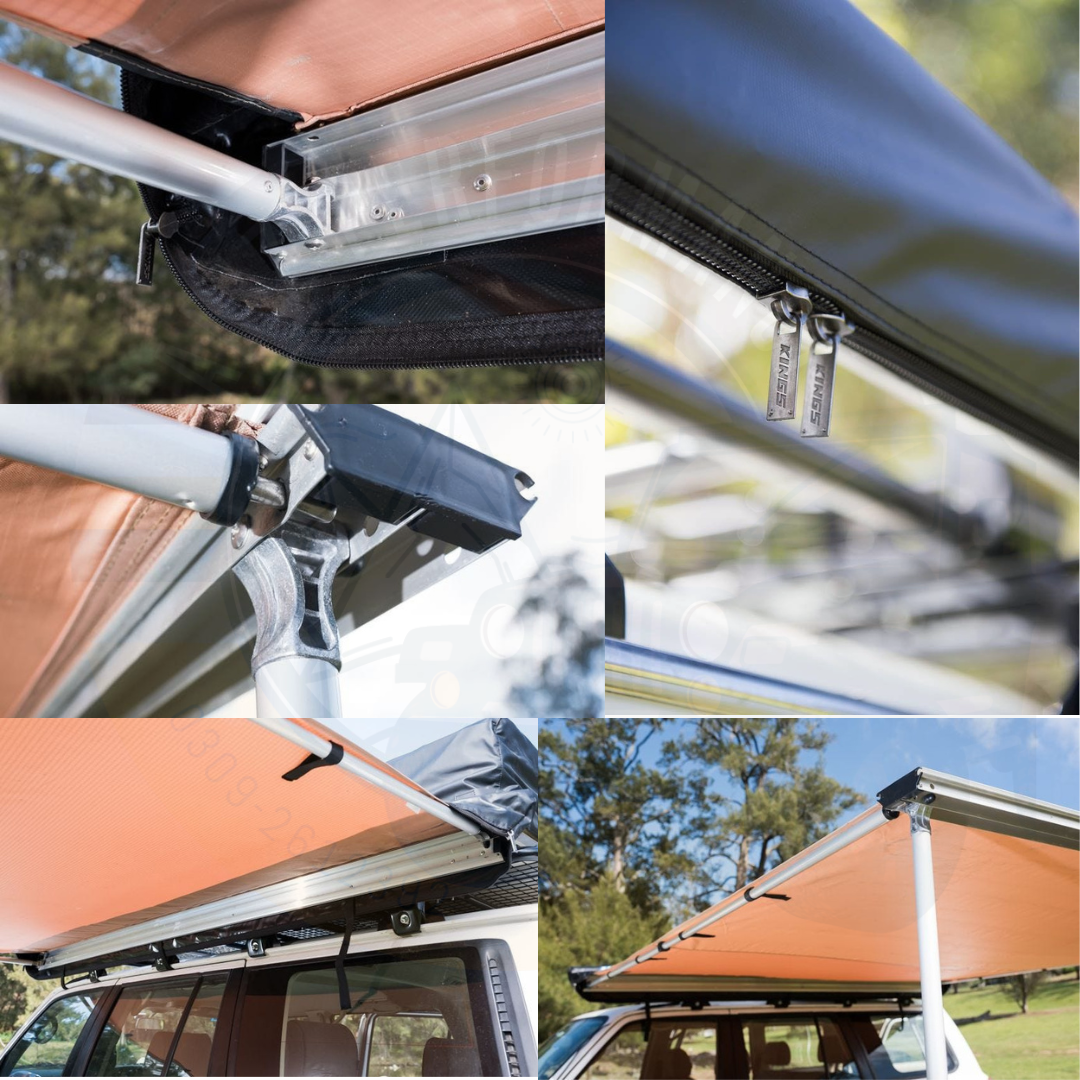 Kings Side Awning Tent 2m x 3m 4WD 4X4 Offroad Jeep Awning Tent Travel Outdoor Camping Tent Lahore Pakistan