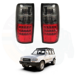 Back Lights Red Smoke Tail Lights Toyota Land Cruiser 80 Series LC80 FJ80 J80