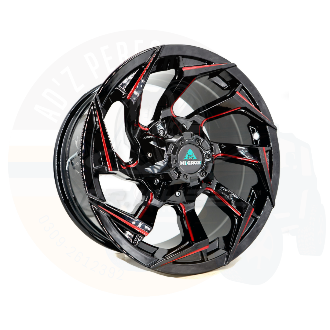 Alloy Wheels Alloy Rims 6nut 18inch PCD 6x139.7 Hilux Revo Vigo Fortuner Pakistan