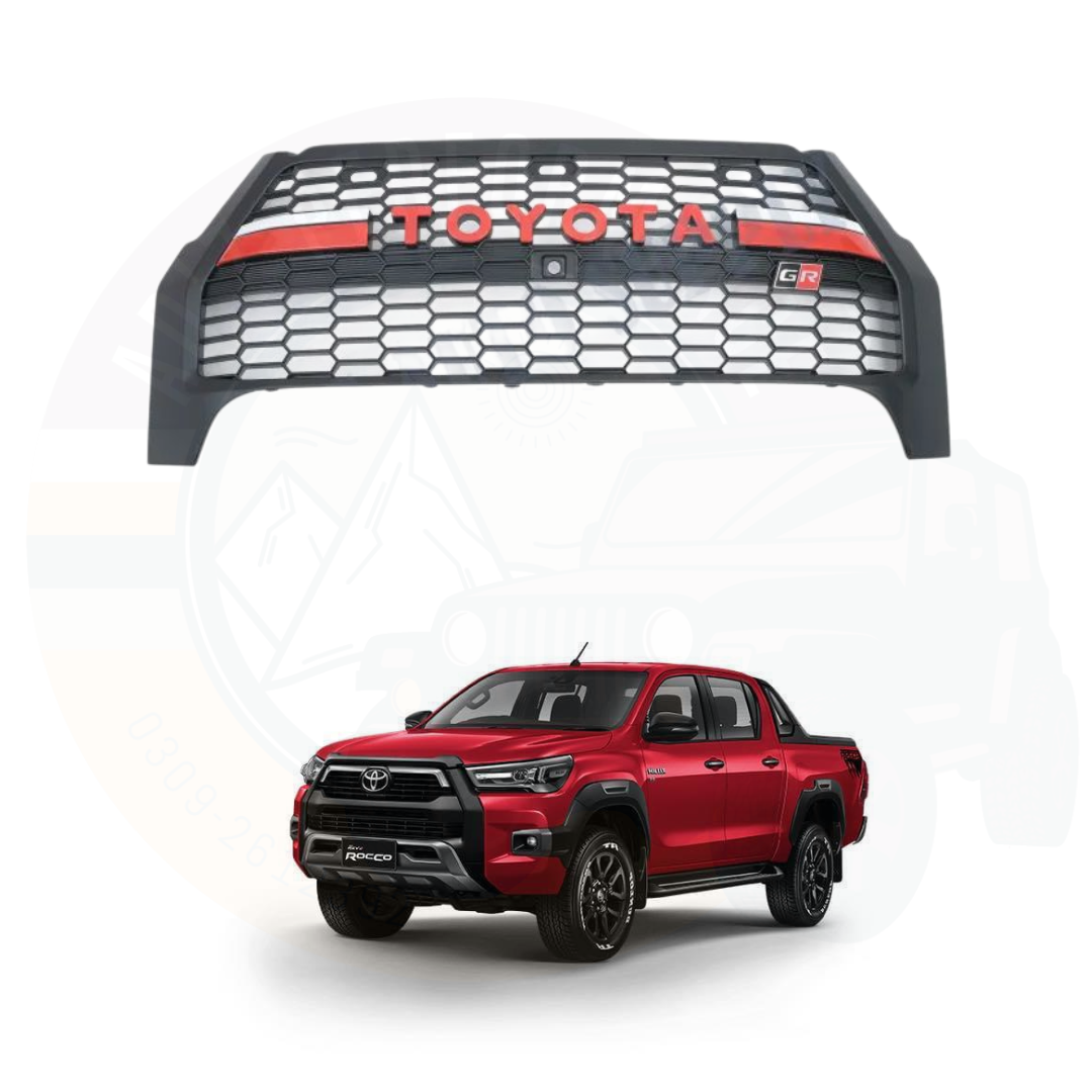 Grill GR Style Toyota Hilux Rocco 2020-2022 Pakistan