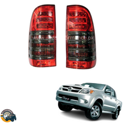 Rear Lamps Tail Lights Back Lights Red Smoke LED Toyota Hilux Vigo SR5 MK6 MK11 2005-2012