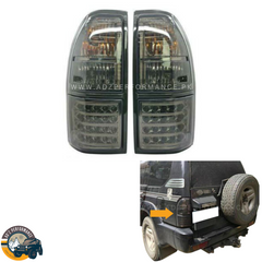 Rear Lamps Tail Lights Back Lights LED Smoked Toyota Land Cruiser Prado J90 FJ90 1997-2002