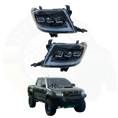 Front LED Headlights Hilux Vigo Champ Pakistan Vigo LED Head Lamps