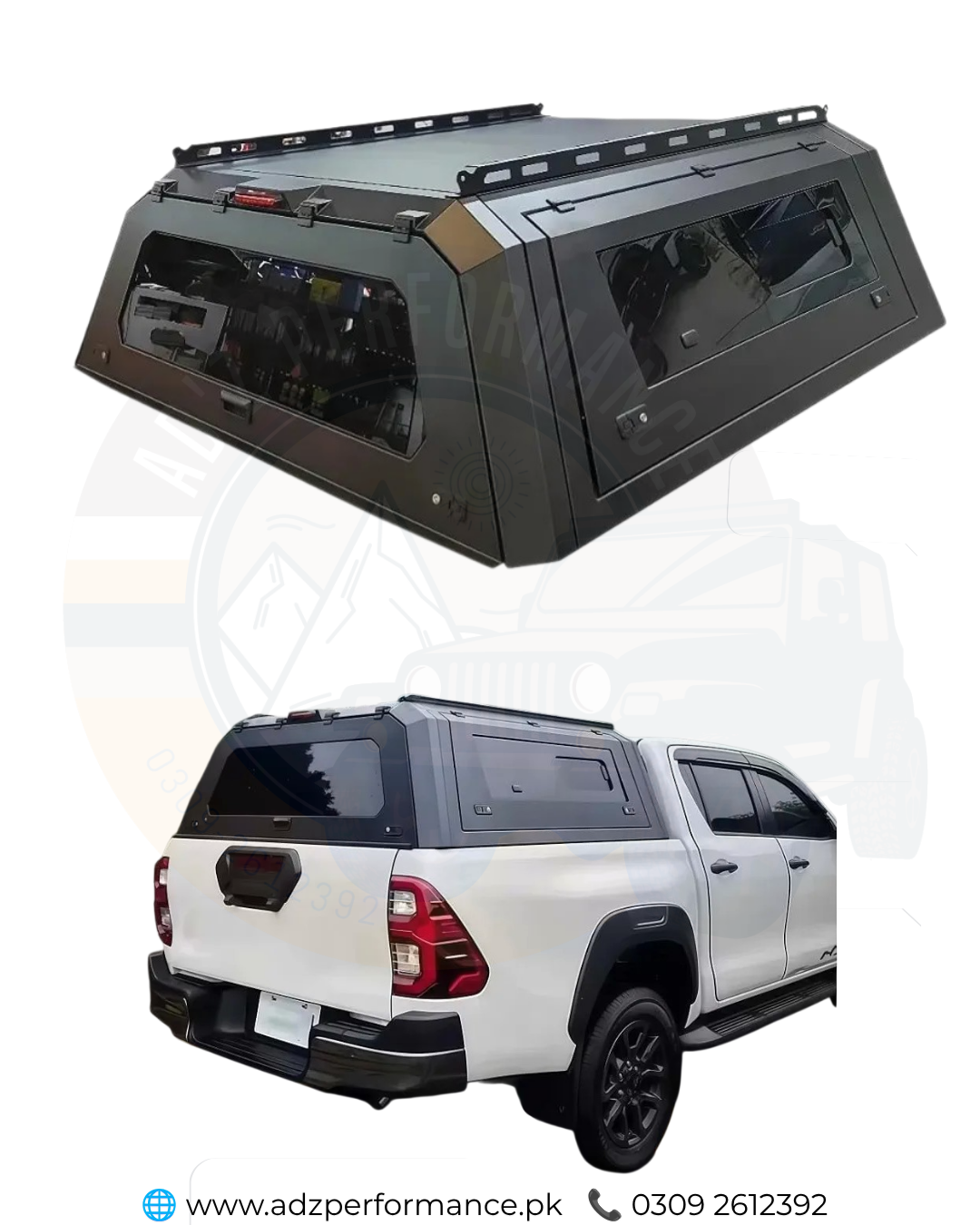 Metal Trunk Bed Canopy Armoured Style Canopy I Toyota Hilux Revo Vigo Lahore Pakistan