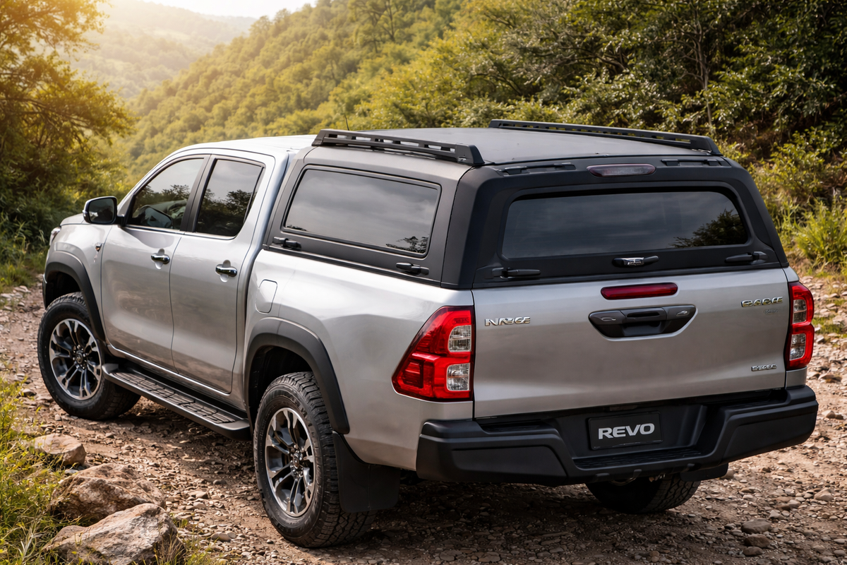 Metal Trunk Bed Canopy Armoured Canopy I Toyota Hilux Revo Vigo Lahore Pakistan