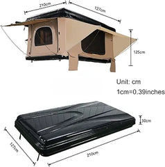 Roof Top Roof Tent with Ladder and Waterproof Sunroof Tent, Camping & Hiking, Travelling, Fishing, Offroad Adventures, Overland Adventures Lahore Pakistan