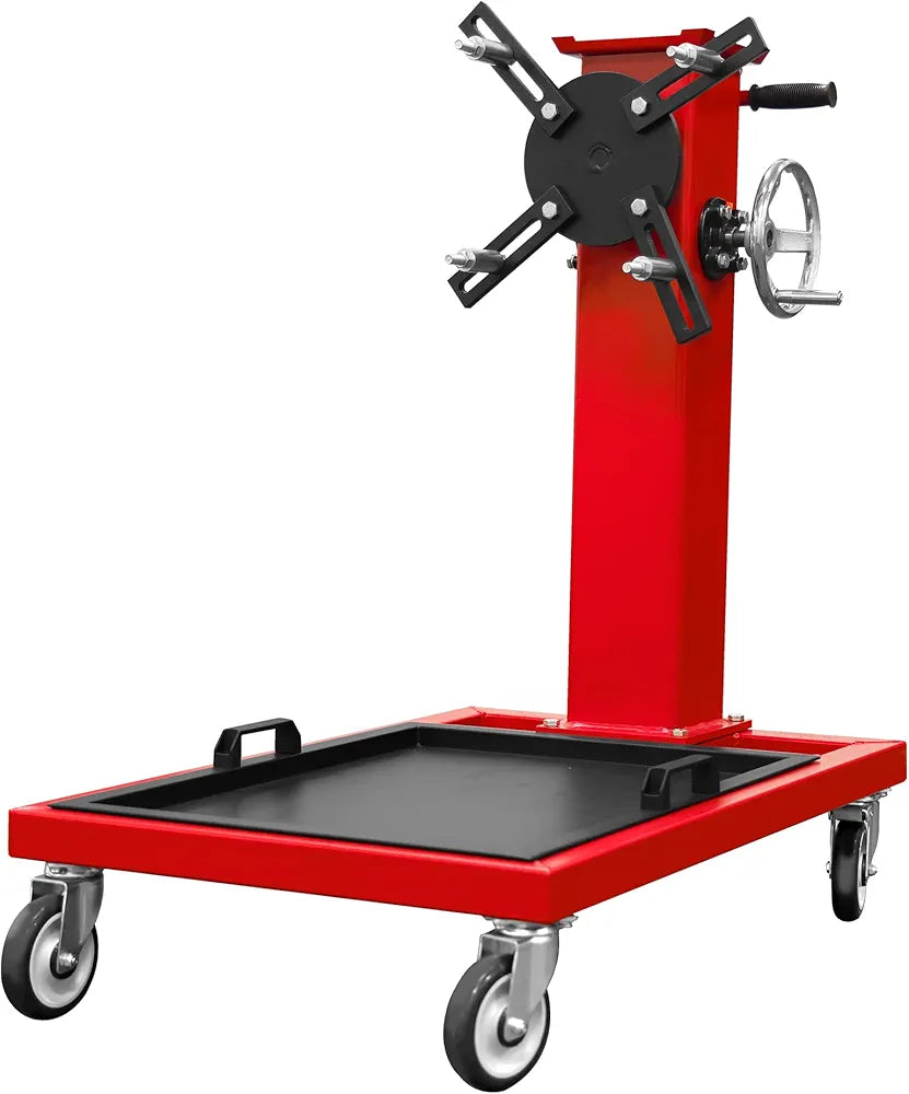 BigRed T25002 Torin Rotating Engine Stand: Removable Oil Pan and Magnetic Tray Turbine Turntable 2 Brake Caster Lockable Wheels, 1,000lbs Capacity Lahore Pakistan