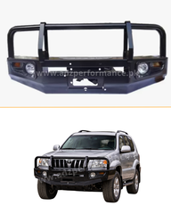 ARB Style Metal Bumper Powerful4x4 Toyota Prado FJ120 J120 2003-2007