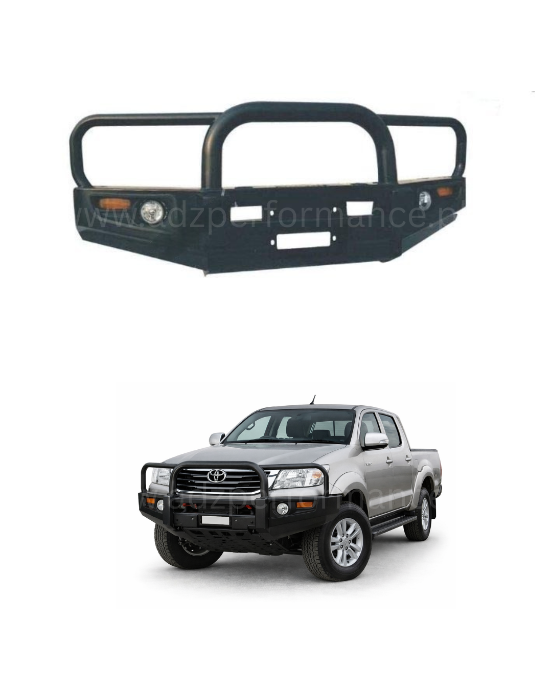 ARB Style Metal Bumper Powerful4x4 Toyota Hilux Vigo 2012-2014