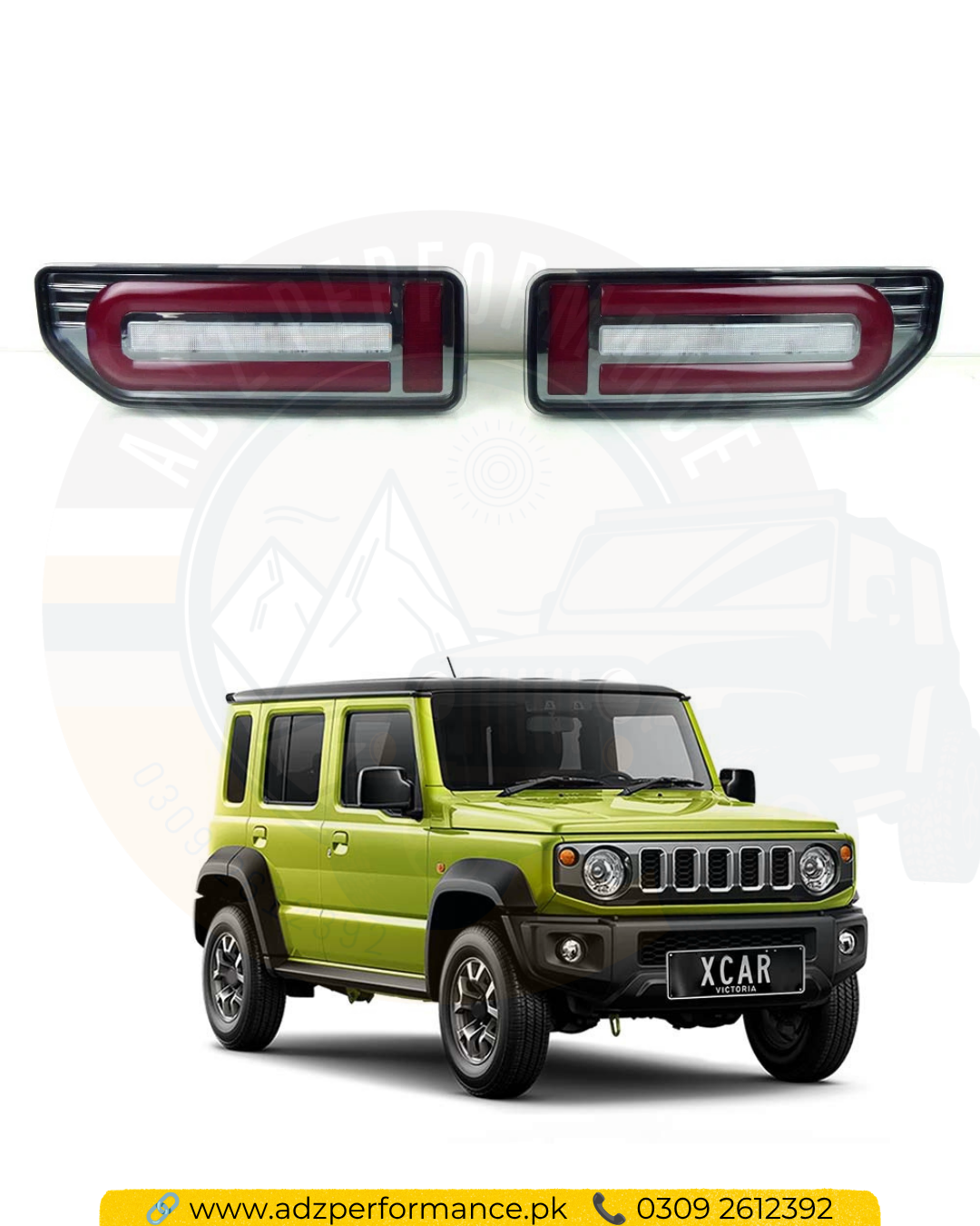 LED Rear Tail Light Driving Brake Turn Signal Lamp For Suzuki Jimny 2019-2024