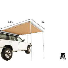 Kings Side Awning Tent 2m x 2.5m 4WD 4X4 Offroad Jeep Awning Tent Travel Outdoor Camping Tent Lahore Pakistan