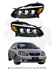 Head Lamps Head Lights Toyota Corolla 2003-2008