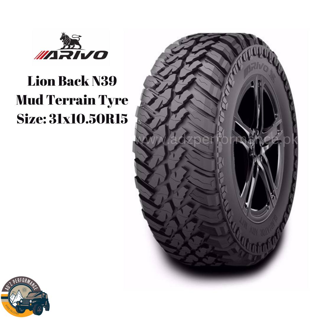 31×10.50R15 ARIVO Lion Back N39 Mud Terrain MT Tyres China