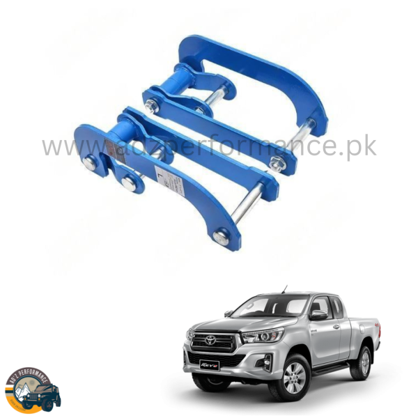 Rear Comfort 2” Lift Shackle Set For Toyota Hilux Revo 2015-2021