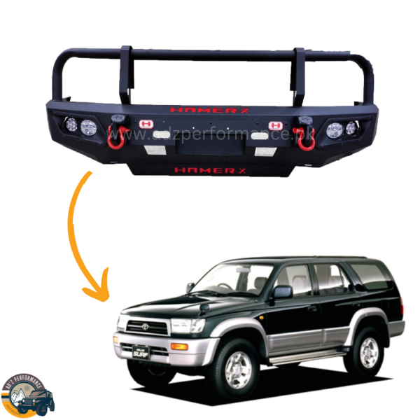 Hamer Metal Front Bumper For Toyota Hilux Surf 1993-2002