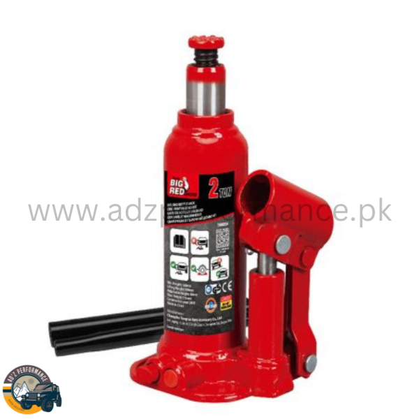 BigRed Hydraulic Bottle Jack 2 Ton Capacity