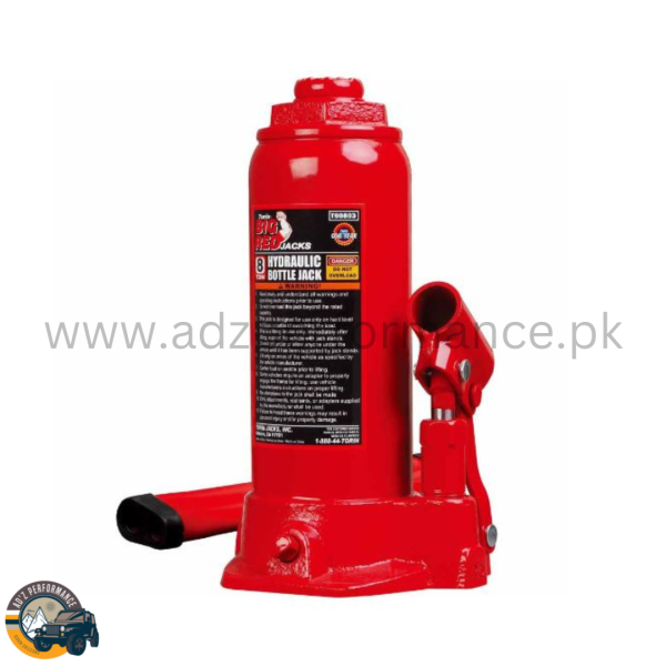 BigRed Hydraulic Bottle Jack 8 Ton Capacity