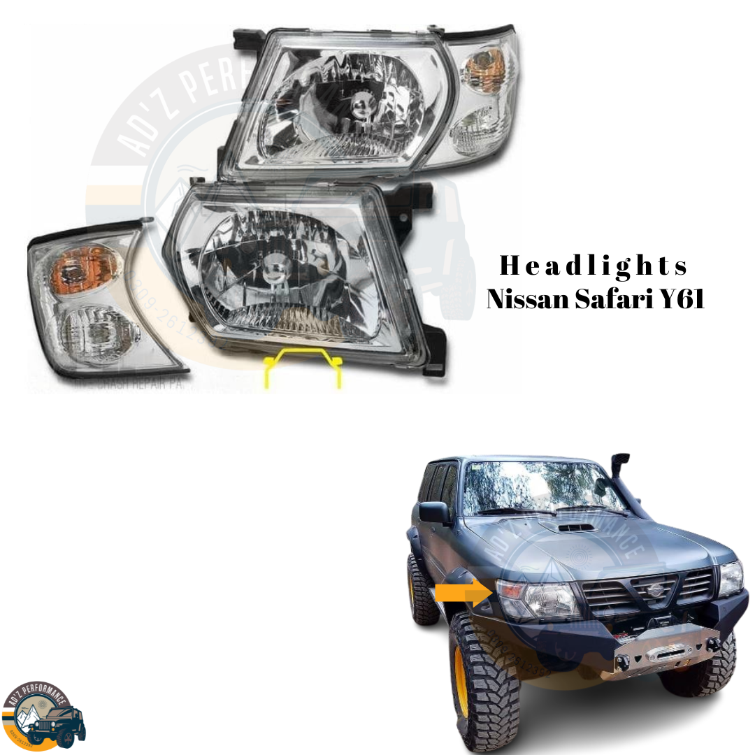Head Lamps Head Lights Nissan Safari Nissan Patrol Y61