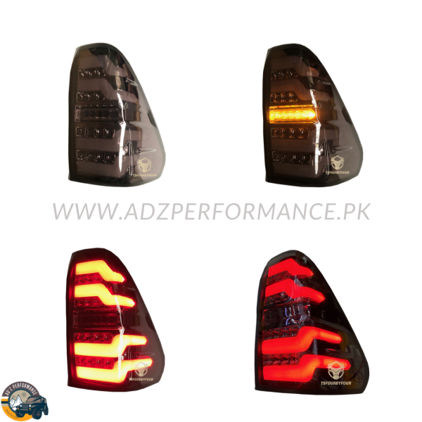 Rear Lamps Tail Lights Back Lights LED Smoke Toyota Hilux Revo Rocco 2015-2021