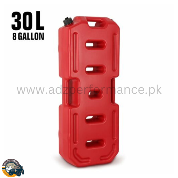 Jerry Can Long Haul Plastic 30L Red Fuel Container Spare 4X4 4WD