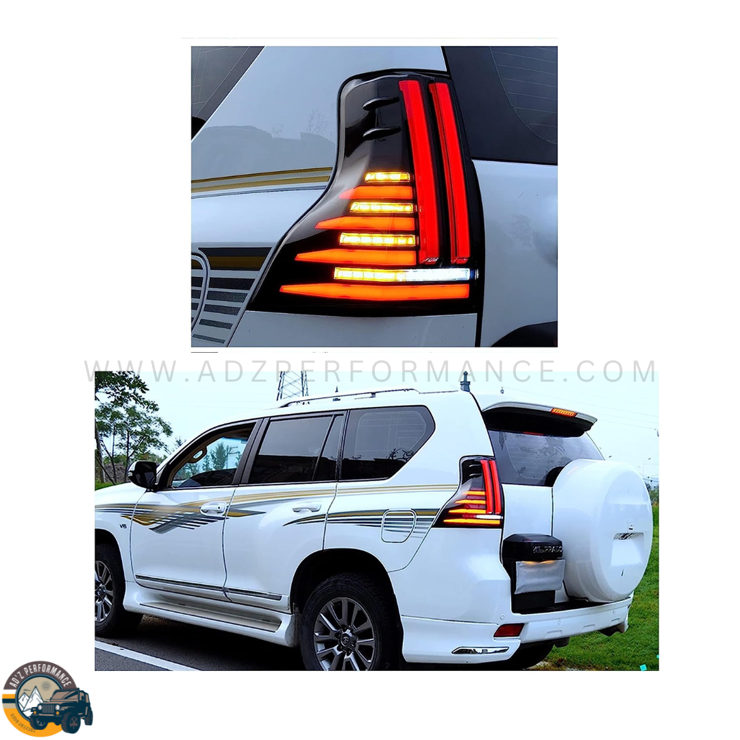 Rear Lamps Tail Lights Back Lights LED Lights Smoke V3 Toyota Prado FJ150 FJ160