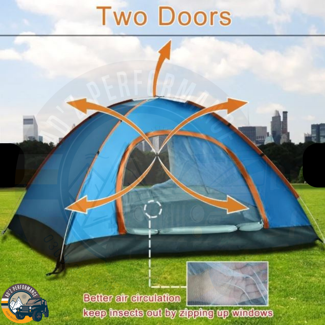 Pop up Camping Tent Automated Setup Waterproof Picnic Tents